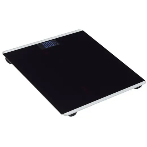 LCD Bathroom Scale Black Display